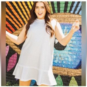 Queen Of Sparkles Rhinestoned T-shirt Dress